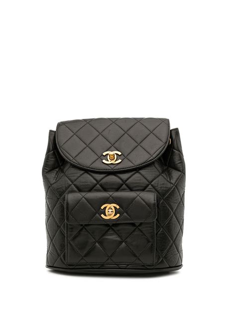 pre owned Chanel backpack